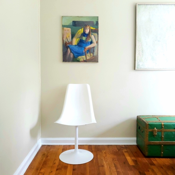 *SOLD* The Redhead,Original Oil on Canvas Portrait - Picture 5 of 11